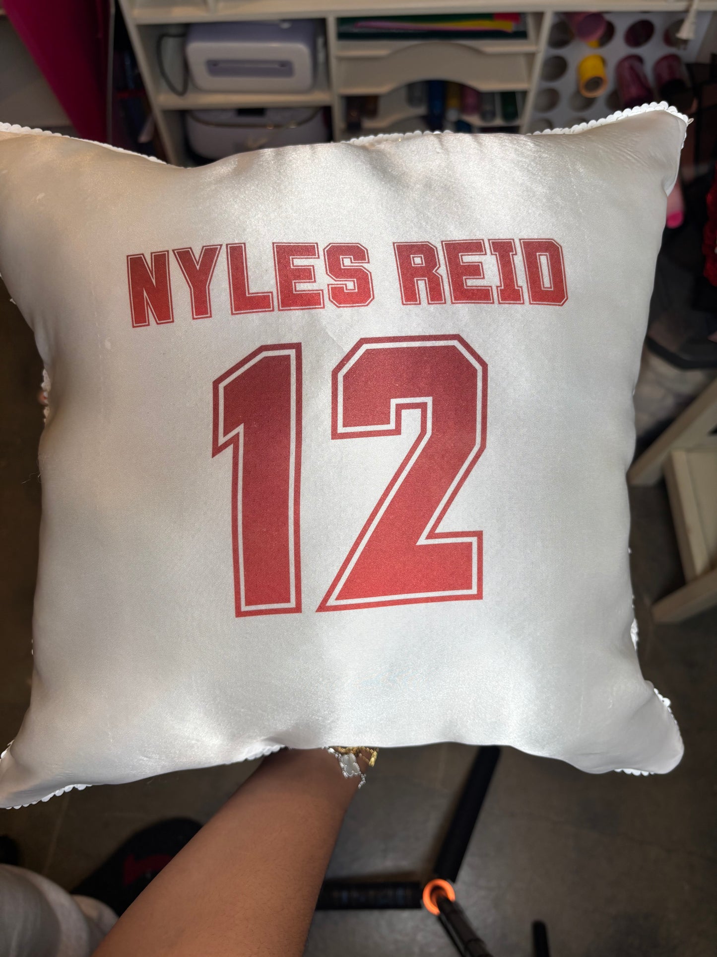 3 Picture Sublimated Sequin Pillow