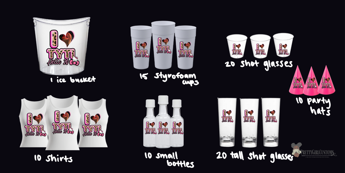 Party Favor Package #3/ Large Party Favor Package