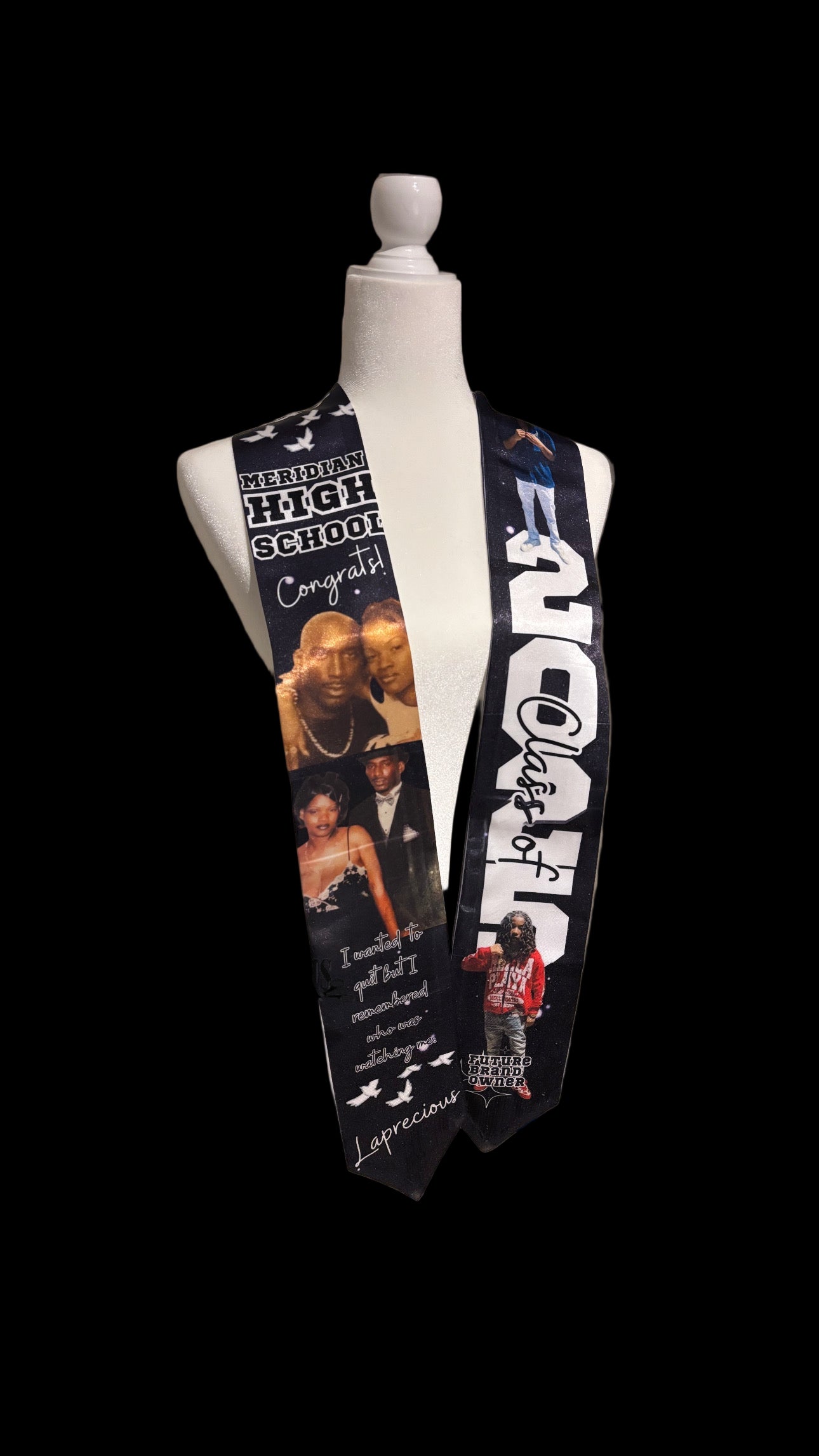 Sublimation Graduation Stole