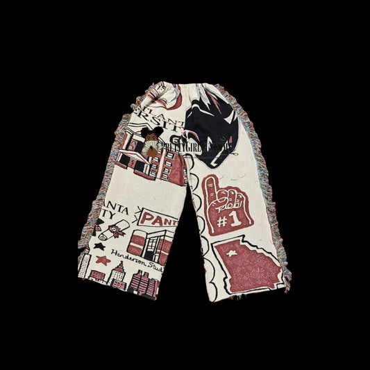 Wide leg Tapestry Pants