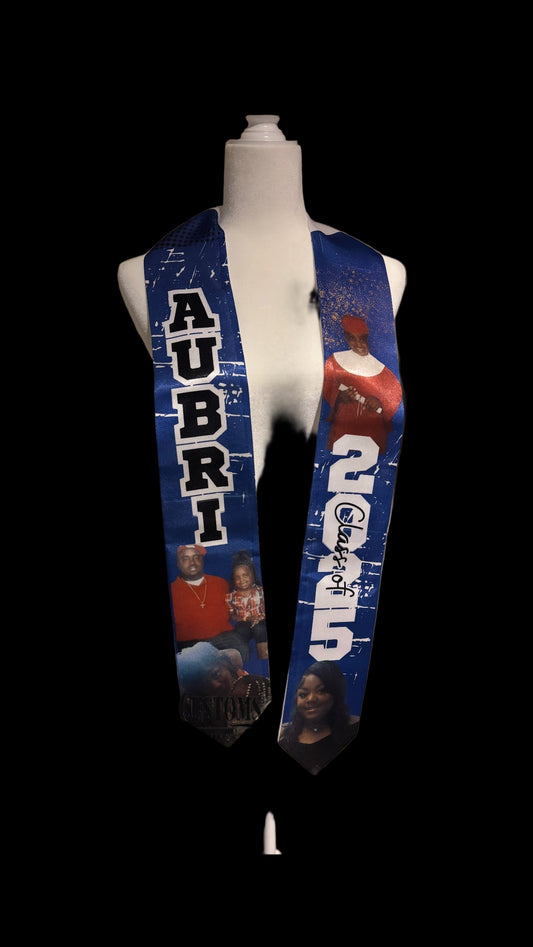 Sublimation Graduation Stole