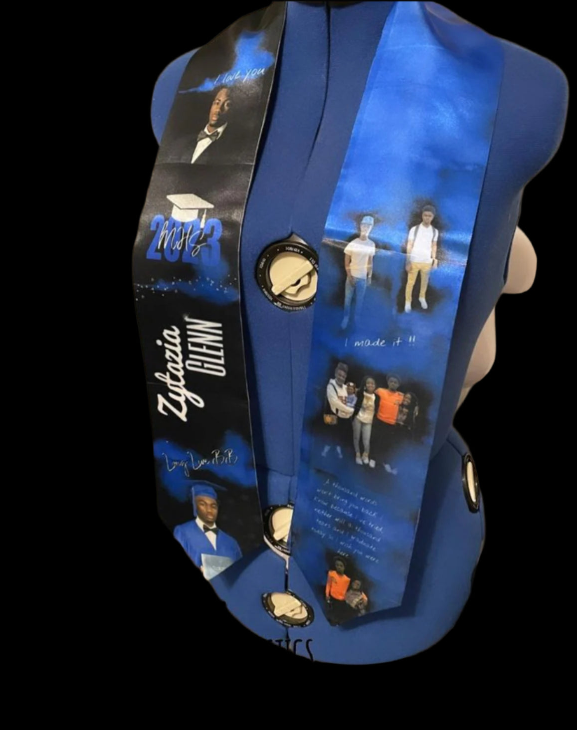 Sublimation Graduation Stole