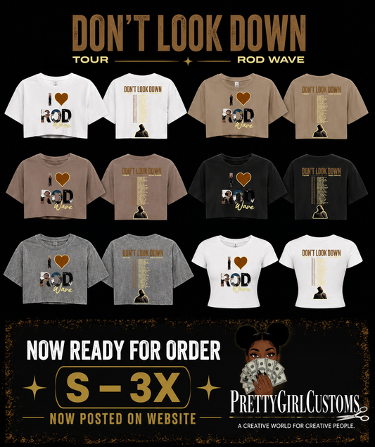 Rod Wave “Don’t Look Down” Tour Shirt